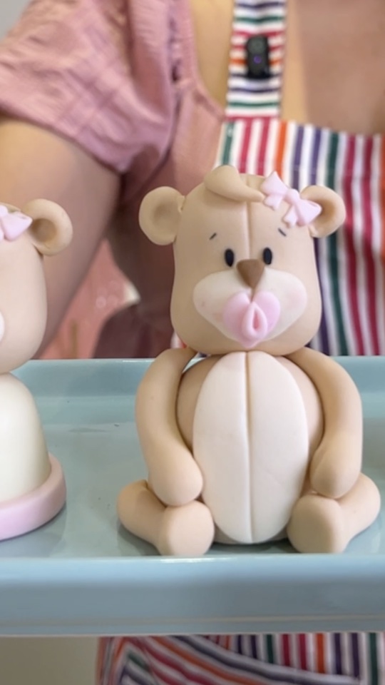 Doces de ursinhos para chá de bebê